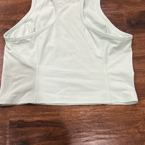 Lululemon | Nulux Racerback Cropped Run Tank Top in Delicate Mint - Picture 10 of 10